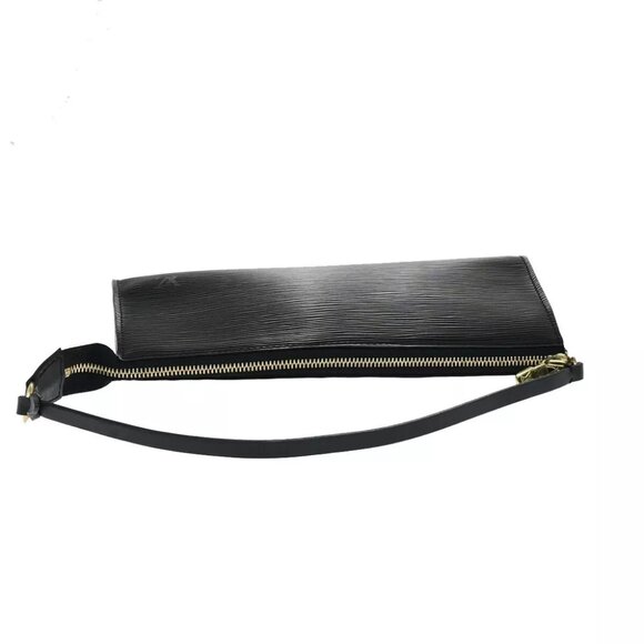 AUTHENTICITY GUARANTEED LOUIS VUITTON LV Pochette Accessoires Hand Bag Epi - Picture 2 of 14